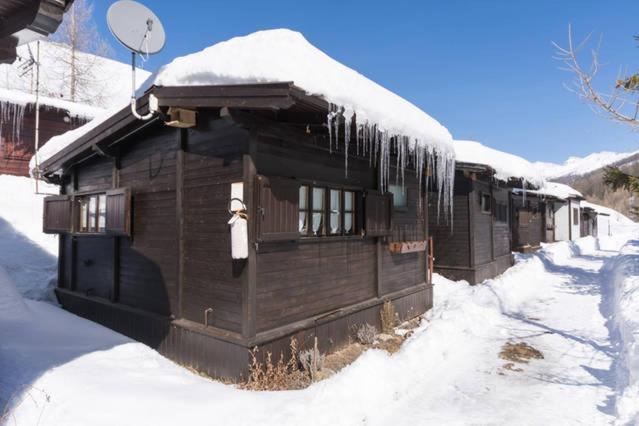 Lo Chalet Dello Sciatore Villa Borgata Sestriere Exterior photo